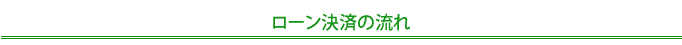 ローン決済の流れ